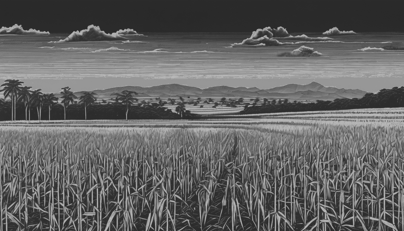 champ de canne, Kakamega